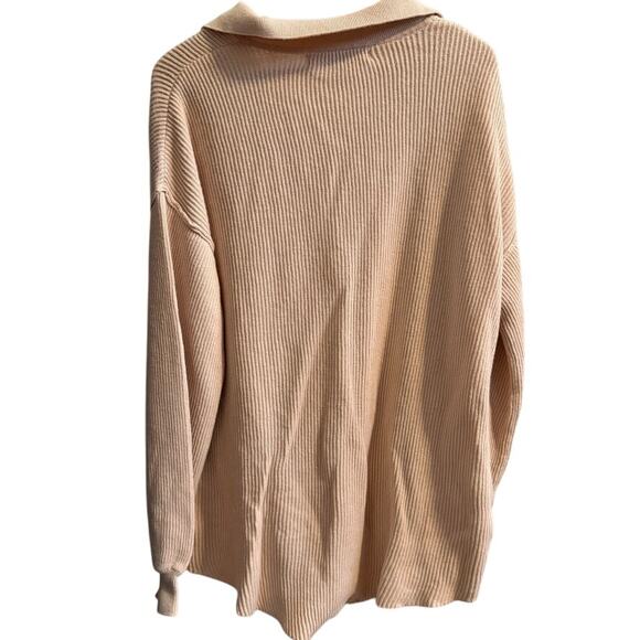 Free People Tan Ribbed Jumpsuit - Picture 7 of 9